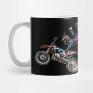 MOTOCROSS KTM DIRT BIKE FREESTYLE Mug